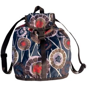 LeSportSac Mini Backpack -adjustable straps,side zipper, cinch-able cord closure